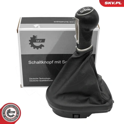 Imagem de ESEN SKV 63SKV538 Manete de mudanças Plástico, Pele sintética SEAT: Leon II Hatchback, Altea, Altea XL