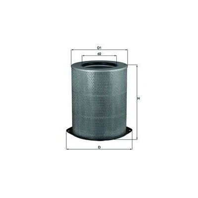Imagem de MAHLE ORIGINAL LX 832 Filtro de ar 416,0 331,5 Cartucho filtrante