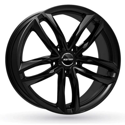 Imagem de Jante de alumínio gmp atom 7.5x17 5x112 et28 preto brilhante