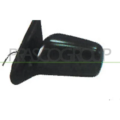 Imagem de Espelho retrovisor Prasco DS1767214 esquerda preto pintável elétrico ajustável pelo interior, plano NISSAN: ALMERA 1, 1 Hatchback