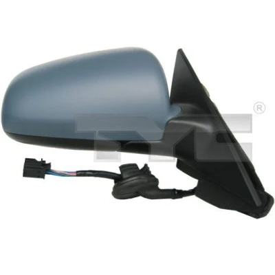 Imagem de Espelho retrovisor Tyc 302 0039 à direita com subcapa convexo, aquecível, para regulação eléctrica dos espelhos