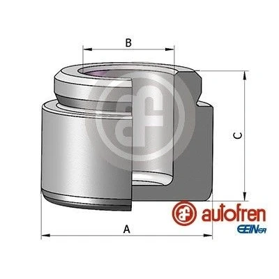 Imagem de AUTOFREN SEINSA D025807 Êmbolo, pinça do travão 30mm Eixo dianteiro AKEBONO