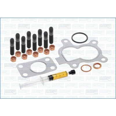 Imagem de AJUSA JTC11274 Kit de montagem, turbocompressor with studs, syringe oil com juntas instruções montagem PEUGEOT: 206 Hatchback, Bipper Van