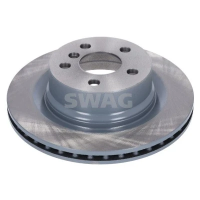 Imagem de SWAG 33 10 6313 Disco de travão Eixo traseiro 300 20 5 112 ventilado revestido alto carbono