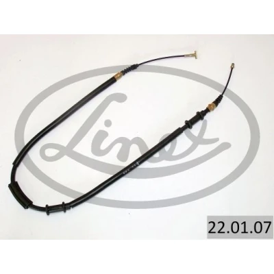 Imagem de LINEX 22.01.07 Cabo do freio de mão 1222/900mm à direita
