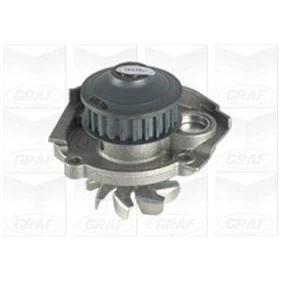 Imagem de GRAF PA739 Bomba de água 24 sem junta mecânico Chapa aço 59,74 para accionamento da correia dentada FIAT: Punto I Hatchback, II Hatchback