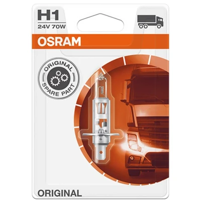 Imagem de OSRAM 64155 01B Lâmpada, farol de longo alcance H1 24V 70W 3200K Halogéneo