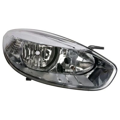 Imagem de TYC 20 12717 05 2 Farol Principal à direita H7/H7 crómio para circulação pela com motor elétrico