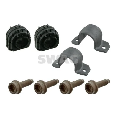 Imagem de SWAG 30 93 9650 Kit de reparação, apoio da barra estabilizadora Eixo traseiro esquerdo, direito VOLKSWAGEN: GOLF 5, 6