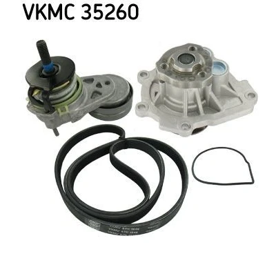 Imagem de SKF VKMC 35260 Bomba de água + kit da correia distribuição com juntas OPEL: Corsa D Hatchback, Astra G Caravan