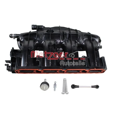 Imagem de METZGER 2100117 Coletor de Admissão com juntas, sem válvula magnética sensor VOLKSWAGEN: Golf 6, 6 Cabrio, Scirocco III, AUDI: A6 C6 Sedan