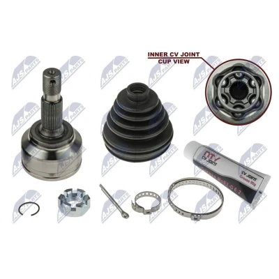Imagem de NTY NPZ CT 019 Ponteira de Transmissão do lado da roda CITROËN: C5 3, III Carrinha, C8, PEUGEOT: 807