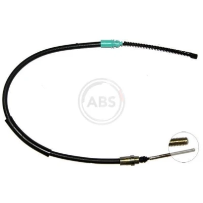 Imagem de A.B.S. K16737 Cabo de Freio Mão 824 Travão tambor para veículos volante à esquerda/direita PEUGEOT: 406 Sedan