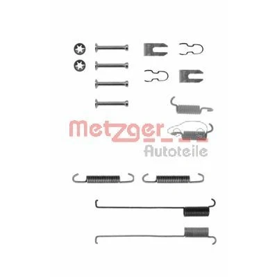 Imagem de JP GROUP 3364002110 Kit de acessórios, maxilas do travão FIAT: Punto I Hatchback, II BRAVO 1, FORD: Fiesta Mk4, Mk4 Van