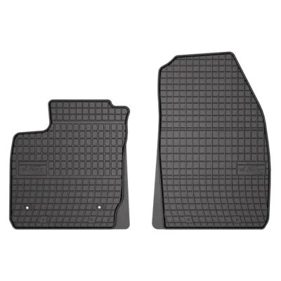 Imagem de FROGUM 542605 Conjunto de tapete chão Borracha à frente 2 preto medida FORD: Transit Courier Van