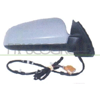 Imagem de Espelho retrovisor Prasco AD0227323 à direita com subcapa elétrico aquecível, ajustável pelo interior AUDI: A4 B6 Sedan, B7 Avant
