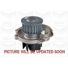 Imagem de GRAF PA1030 Bomba de água 23 sem junta mecânico Termoplástico 57,069 para accionamento da correia dentada FIAT: Punto I Hatchback, II Hatchback