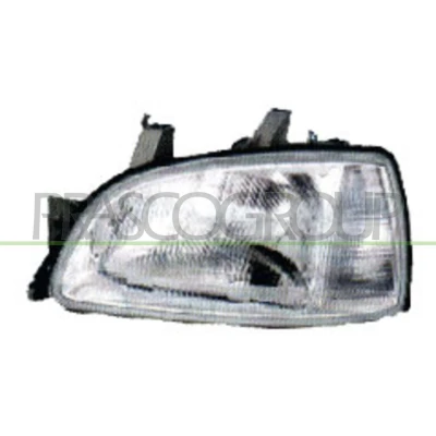 Imagem de PRASCO RN0244824 Farol Principal esquerda H4 sem motor de regulação do alcance dos faróis RENAULT: CLIO 1, 1 Kasten