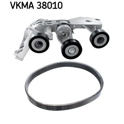 Imagem de SKF VKMA 38010 Jogo de correias trapezoidais estriadas MERCEDES BENZ: Classe A