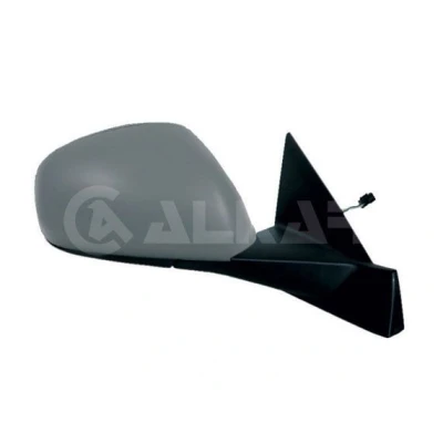 Imagem de Espelho retrovisor Alkar 6130460 à direita com subcapa elétrico aquecível, sensor de temeperatura, dobrável electricamente, tom azul, convexo para
