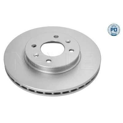 Imagem de MEYLE 37 15 521 0041/PD Disco de travão Eixo dianteiro 256 22 4 100 ventilado Revestido a discos zinco