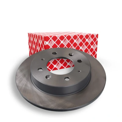 Imagem de FEBI BILSTEIN 170700 Disco de travão Eixo traseiro 258 10 4 114,3 cheio revestido KIA: Cerato Sedan