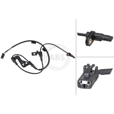 Imagem de A.B.S. 32300 Sensor de ABS activo preto