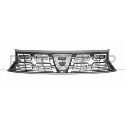 Imagem de PRASCO DA8242001 Grelha de Radiador à frente preto crómio DACIA: Duster II