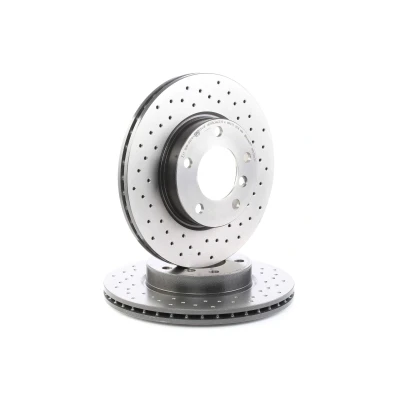 Imagem de BREMBO XTRA LINE 09.5390.3X Disco de travão 286 22 5 perfurado/ventilado revestido alto carbono com parafusos BMW: 3 Cabrio, Touring, Coupe endado