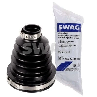 Imagem de SWAG 33 10 1533 Fole de Transmissão do lado da caixa velocidades, Eixo dianteiro, esquerdo, direito Termoplástico