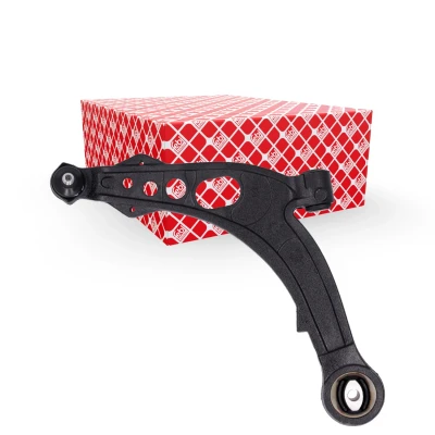 Imagem de FEBI BILSTEIN 15768 Braço de suspensão com chumaceira Eixo dianteiro, lado esquerdo, em baixo transversal Aço fundido FIAT: Punto II Hatchback