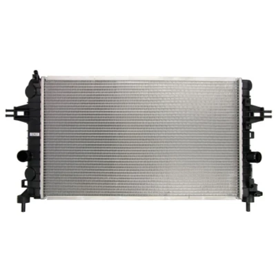 Imagem de NISSENS 63028A Radiador, arrefecimento do motor Alumínio 602 369 23 Aletas de refrigeração unidas mecanicamente OPEL: Astra H Caravan, Van