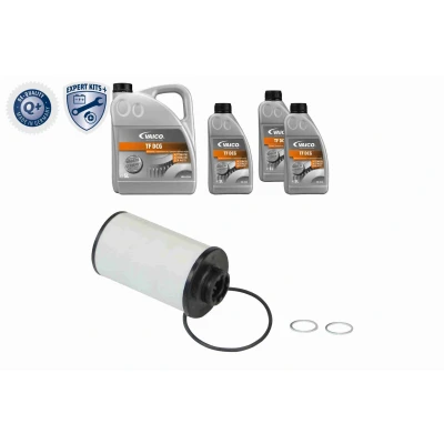 Imagem de VAICO V10 3025 XXL Conjunto de peças, mudança óleo, caixa vel. automática com juntas retentor, óleo para lavagem EXPERT KITS +