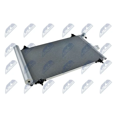 Imagem de NTY CCS CT 008 Condensador com secador Alumínio 560mm CITROËN: Xsara Hatchback, Picasso, Carrinha