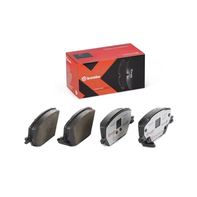 Imagem de BREMBO P 23 164X Jogo de pastilhas para travão disco com avisador sonoro desgaste sem acessórios JEEP: Renegade SUV, Compass, FIAT: 500X