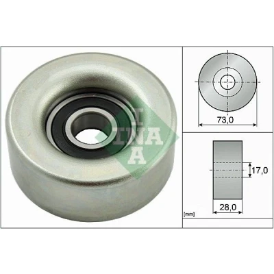 Imagem de INA 532 0783 10 Polia de Desvio MAZDA: 2 Hatchback