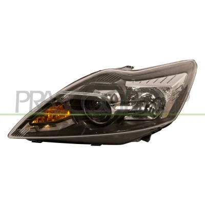 Imagem de PRASCO FD4264948 Farol Principal esquerda H7/H1 preto com luzes direccionais motor de regulação do alcance dos faróis FORD: Focus 2 Kombi,