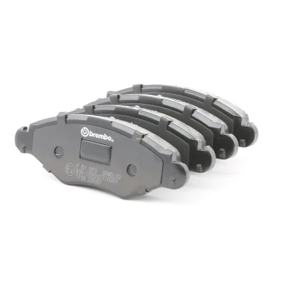 Imagem de BREMBO P 61 063 Jogo de pastilhas para travão disco excl. contacto aviso desgaste com parafusos pinça acessórios
