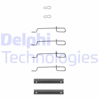 Imagem de DELPHI LX0044 Kit de acessórios, pastilhas travão CITROËN: Saxo Hatchback, PEUGEOT: 205 II Hatchback
