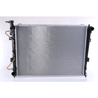 Imagem de NISSENS 66685 Radiador, arrefecimento do motor Alumínio 640 490 18 Aletas de refrigeração soldadas KIA: CARENS 3