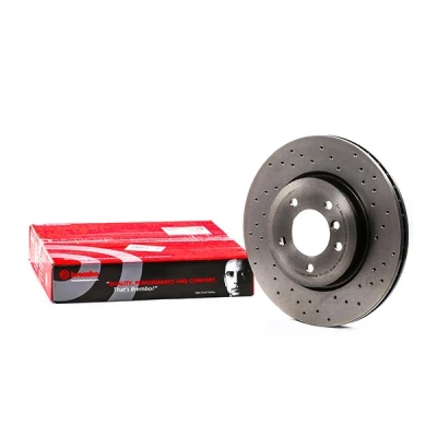 Imagem de BREMBO XTRA LINE 09.8952.1X Disco de travão 325 25 5 perfurado/ventilado revestido alto carbono com parafusos BMW: 3 Coupe, Sedan, Touring