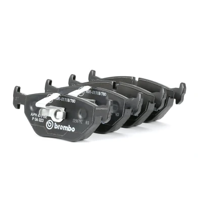 Imagem de BREMBO P 06 023 Jogo de pastilhas para travão disco preparado indicador aviso desgaste com grampo do êmbolo sem acessórios