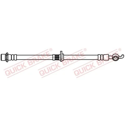 Imagem de QUICK BRAKE 50.751 Mangueira de Travão 486mm com rosca interior