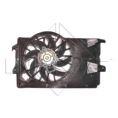 Imagem de NRF 47314 ventilador de radiador 365 12 240 com estrutura do (caixilho)