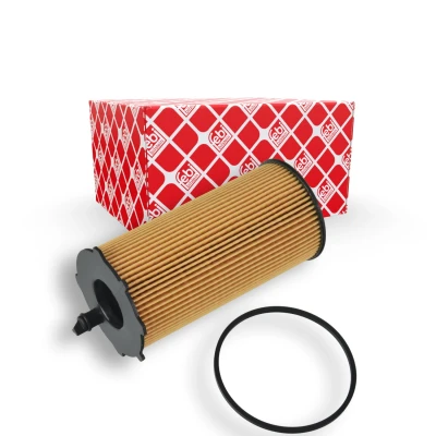 Imagem de FEBI BILSTEIN 172616 Filtro de óleo com retentor Cartucho filtrante JEEP: WRANGLER 3