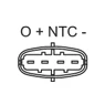 Imagem de NGK 93902 sensor com de temperatura do ar integrado FORD: FIESTA 6