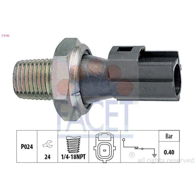 Imagem de FACET 7.0145 Sensor Pressão do Óleo 1/4 18NPT Made in Italy OE Equivalent FORD: Focus Mk1 Carrinha, Sedan, FIESTA 5