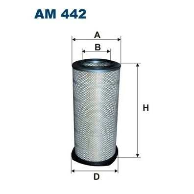 Imagem de FILTRON AM 442 Filtro de ar 603 300 Cartucho filtrante VOLVO: F 12