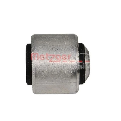 Imagem de METZGER 52097609 Casquilho de braço Suspensão Eixo traseiro, ambos os lados, interior Rolamento borracha e metal para transversal