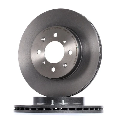 Imagem de BREMBO COATED DISC LINE 09.9936.11 Disco de travão 262 21 4 interior ventilado revestido alto carbono com parafusos HONDA: Jazz 3, Civic 7 Limousine